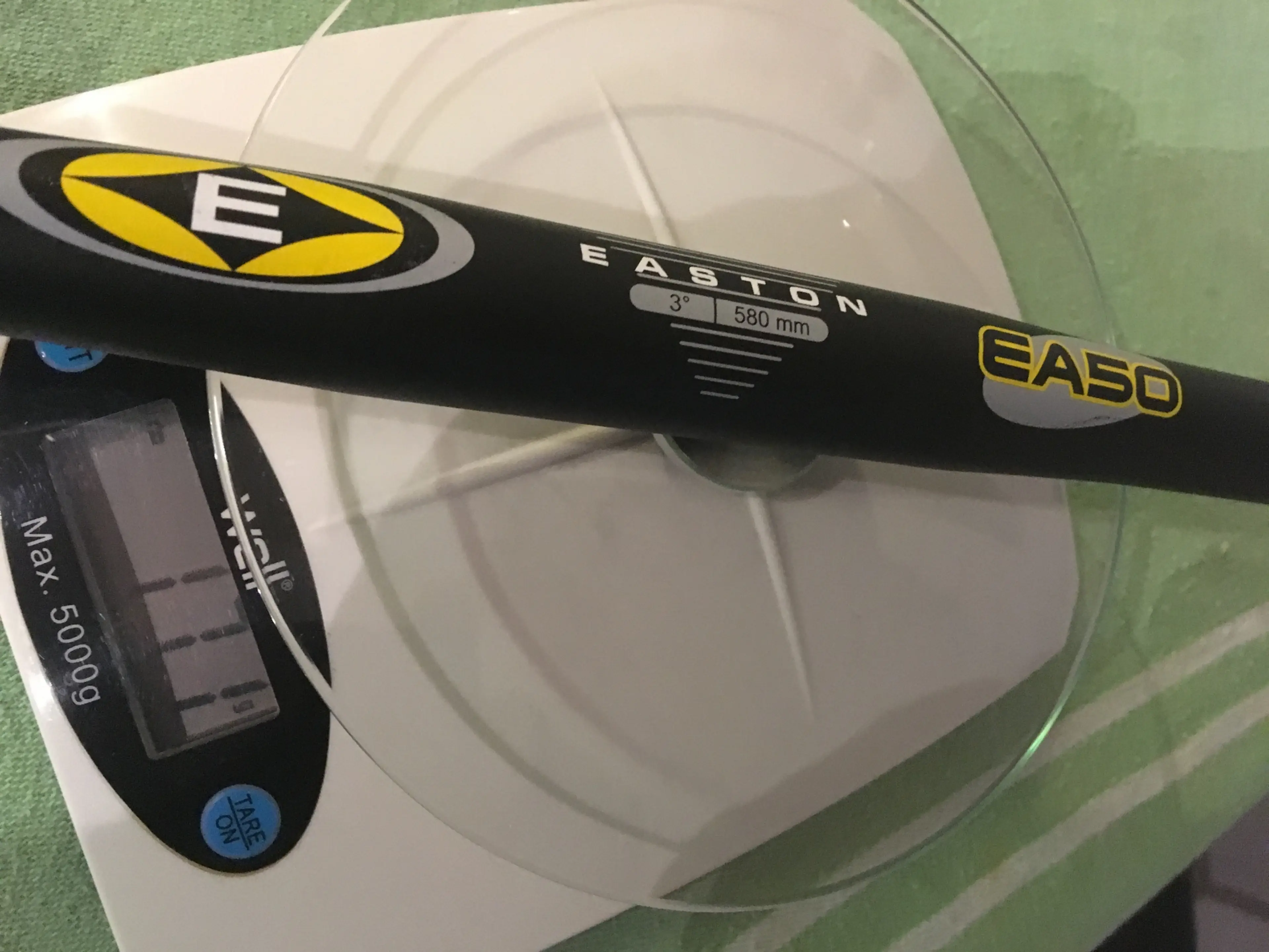 5. Ghidon Easton EA50, flatbar (rise 0mm), back sweep 3, 580mm, prindere 25.4mm