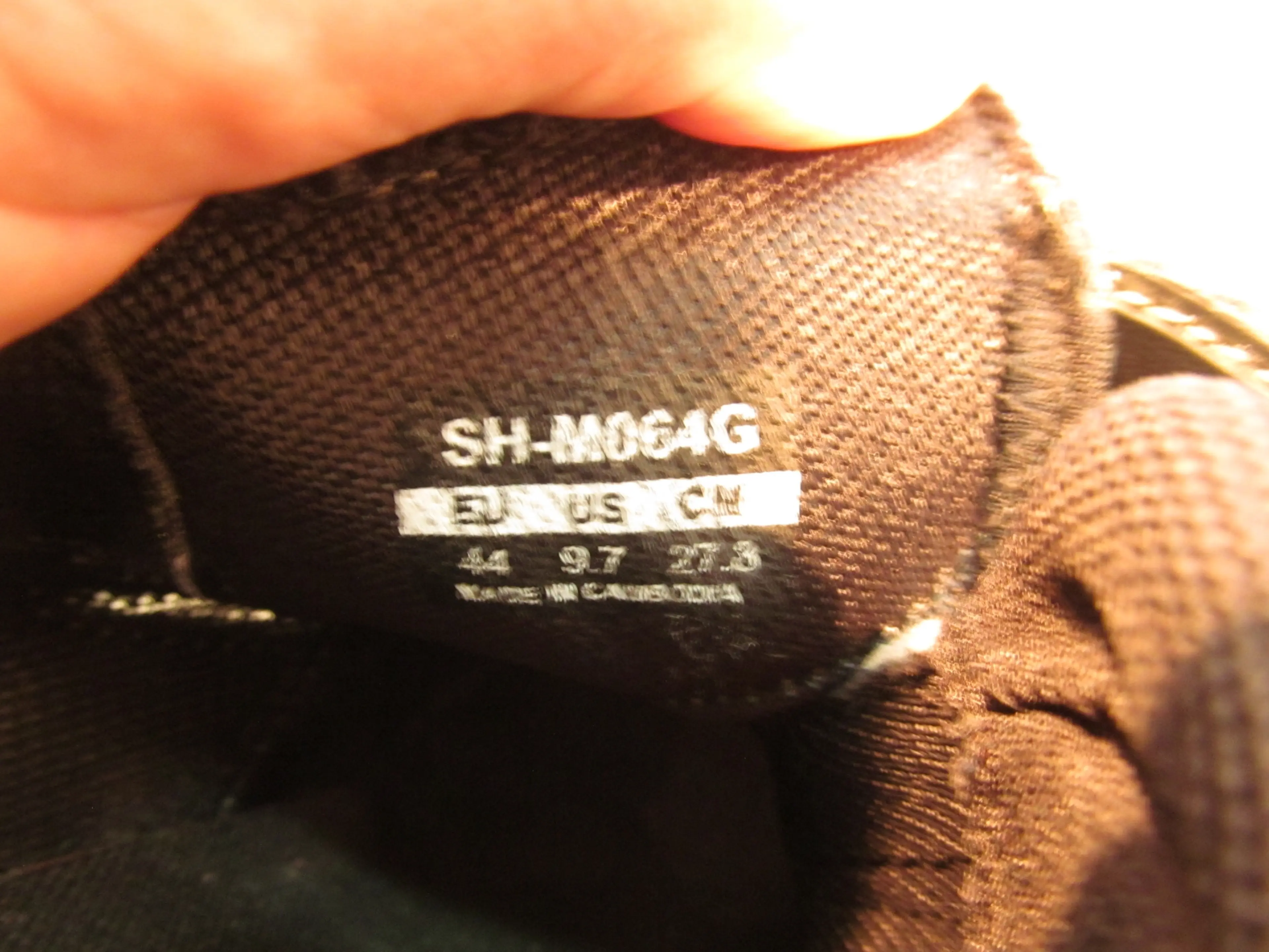 3. Pantofi Shimano SH-M064G, nr 44, 27.8 cm