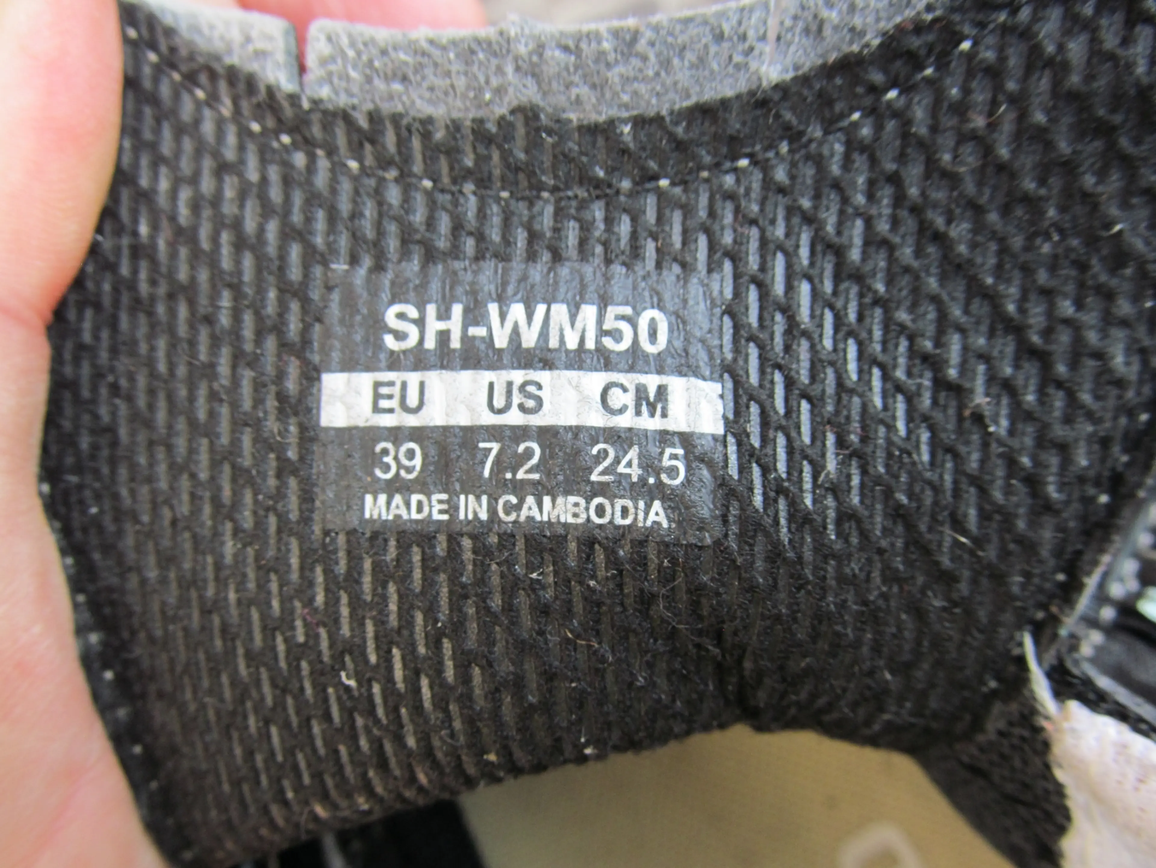 3. Pantofi Shimano SH-WM50 nr 39, 24.5cm