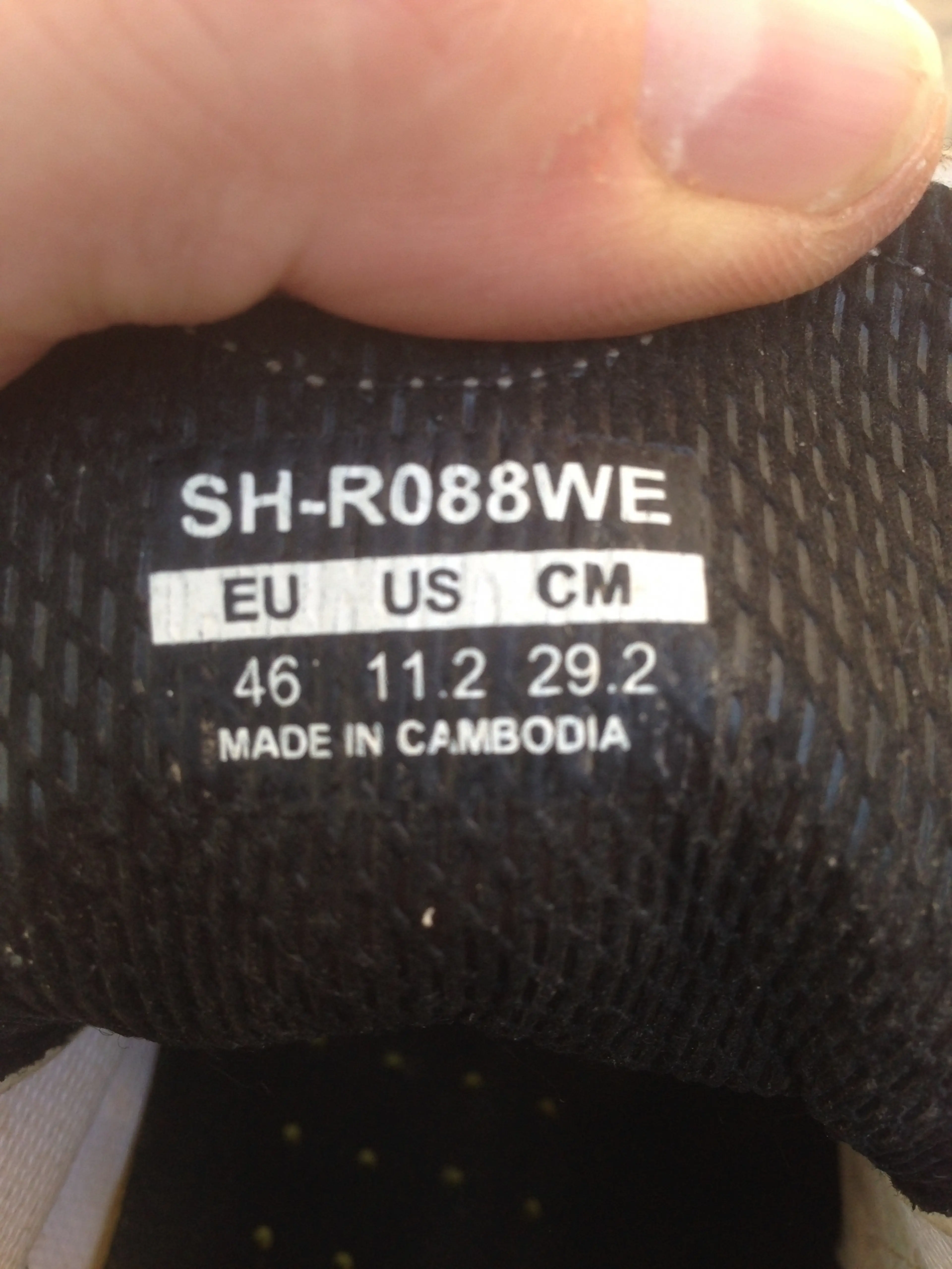 3. Pantofi Shimano SH-R088WE nr 46, 29.2 cm