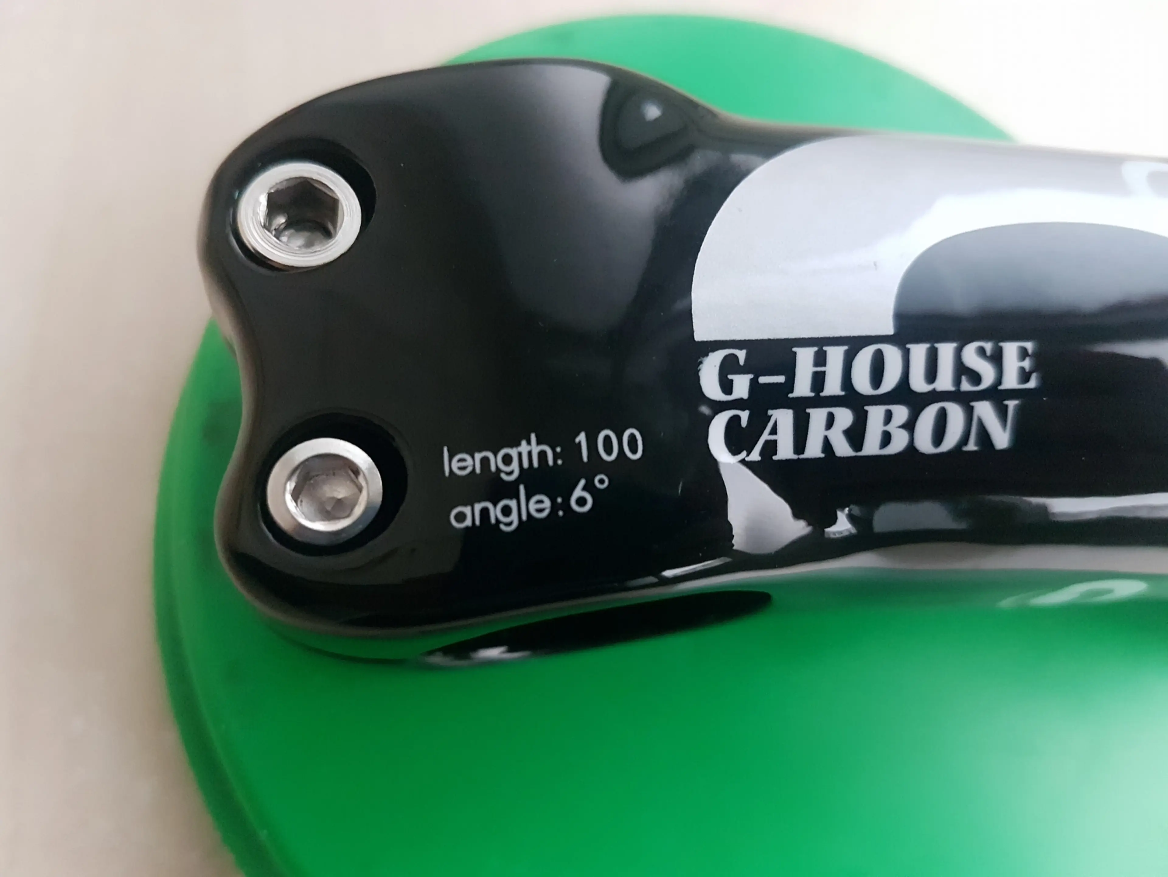 2. Pipa carbon G-House 6 sau 17 grade de 70mm , 80 , 90, 100 , 110 120mm noua