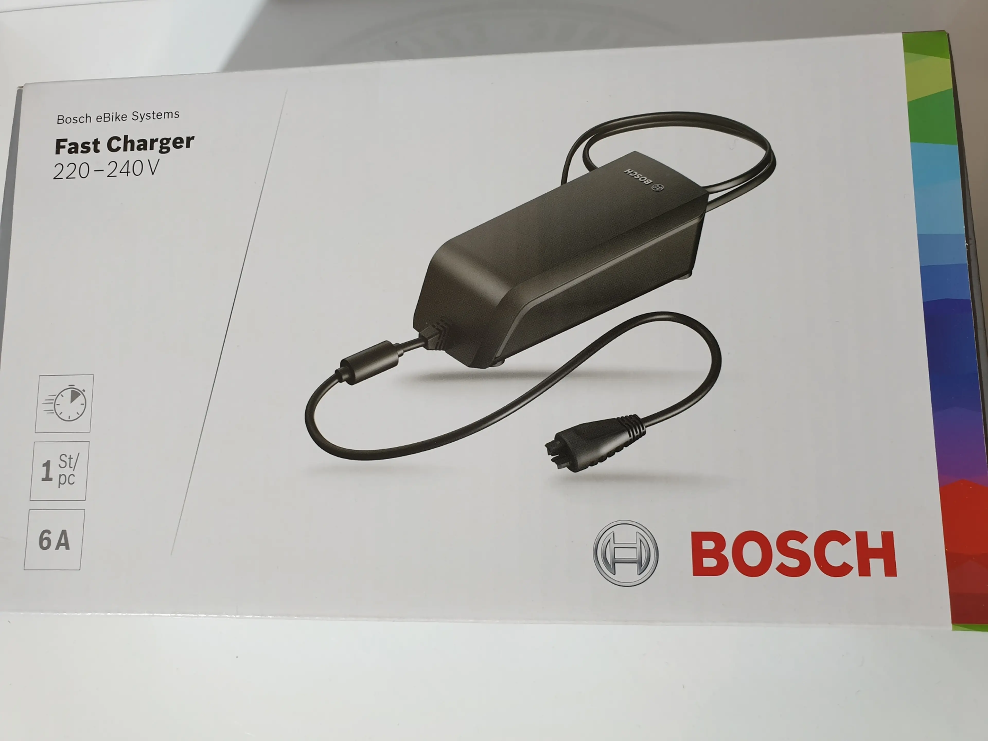 Image Incarcator Bosch 6A Fast charger alimentator bicicleta electrica