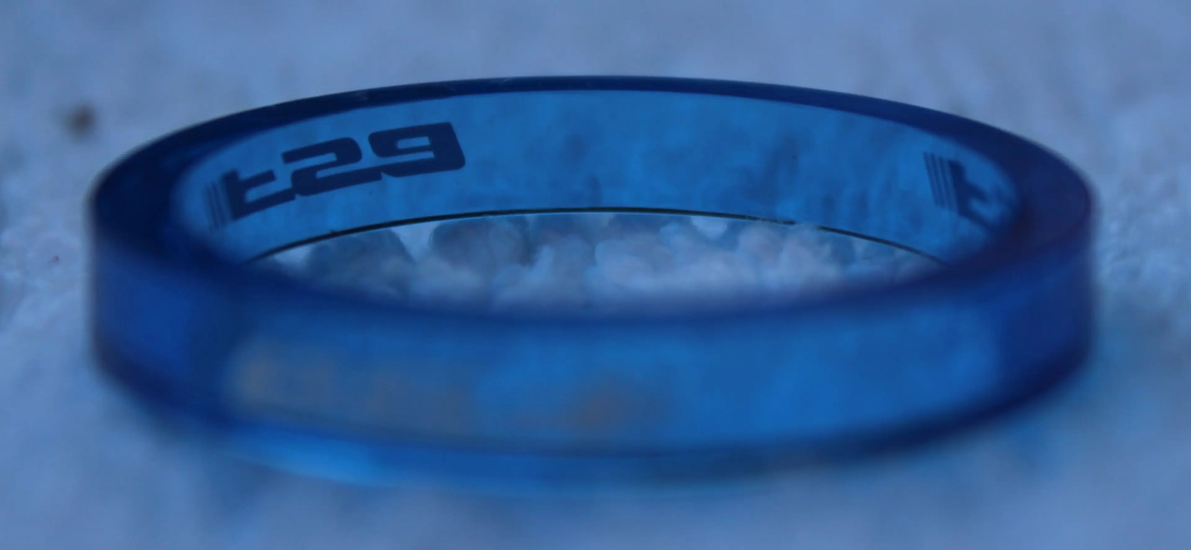 2. FSA 5mm spacer polycarbonat 1.1/8" - Albastru