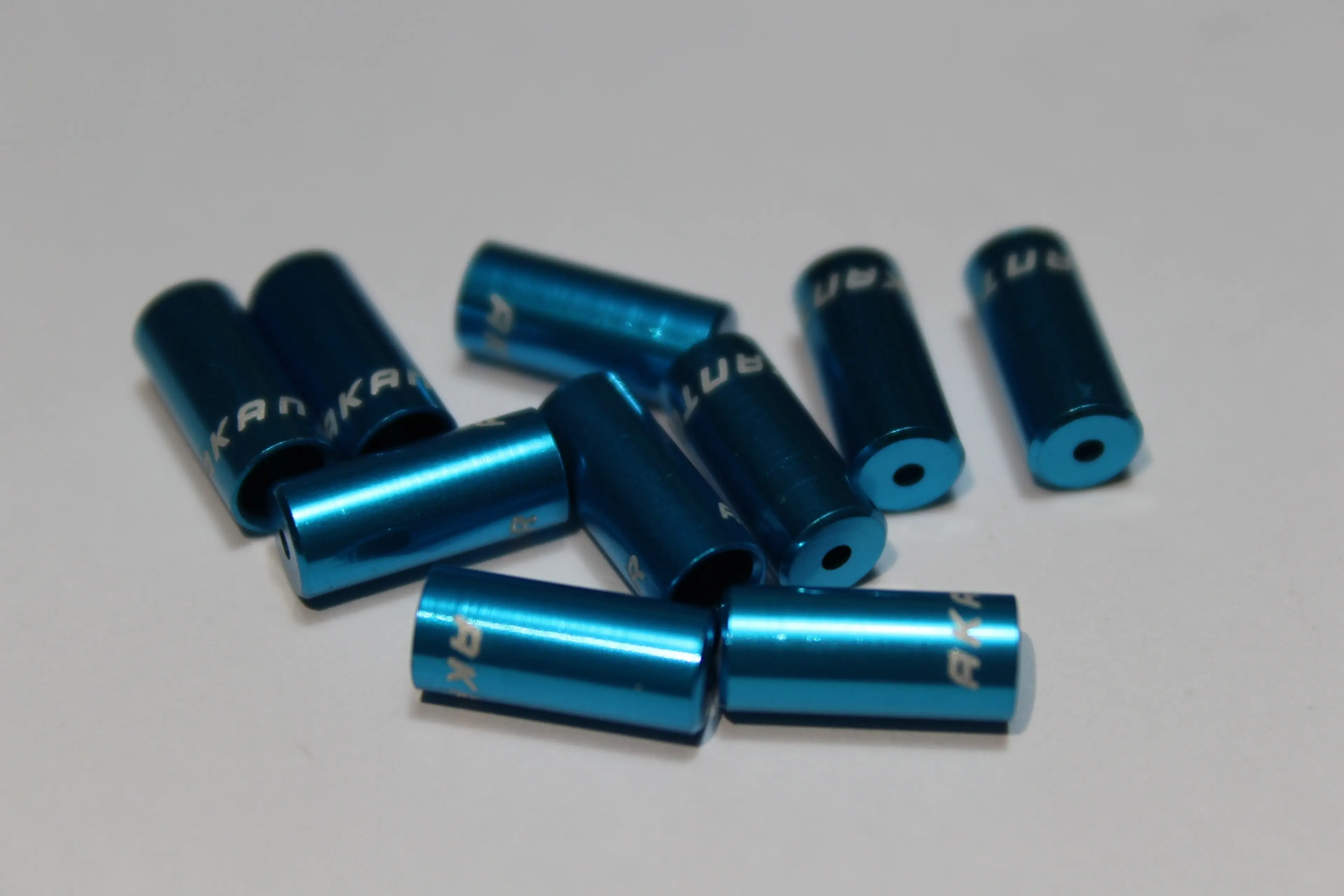 Image Capat camasa schimbator aluminiu 4mm - set 10buc. albastru