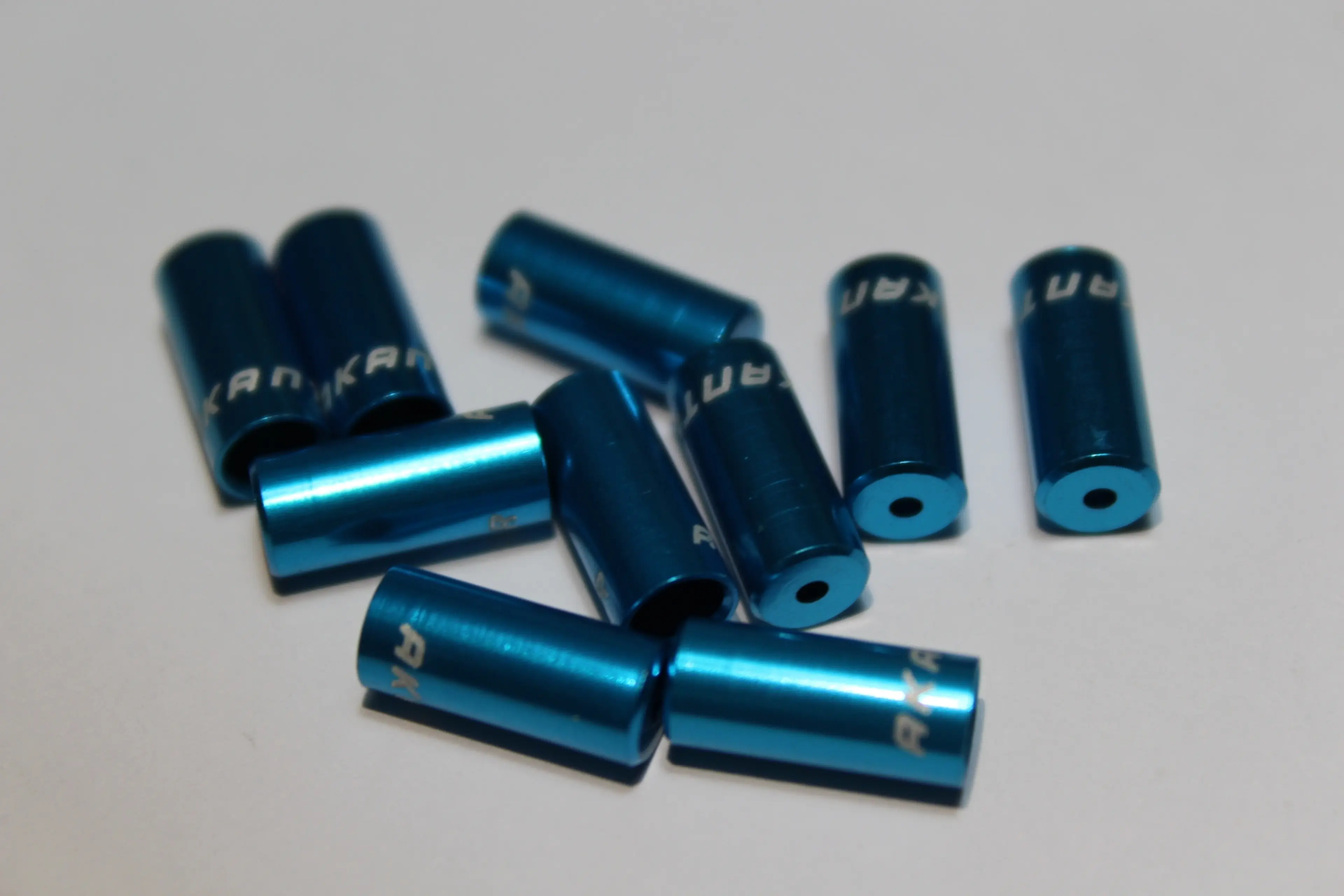 2. Capat camasa schimbator aluminiu 4mm - set 10buc. albastru