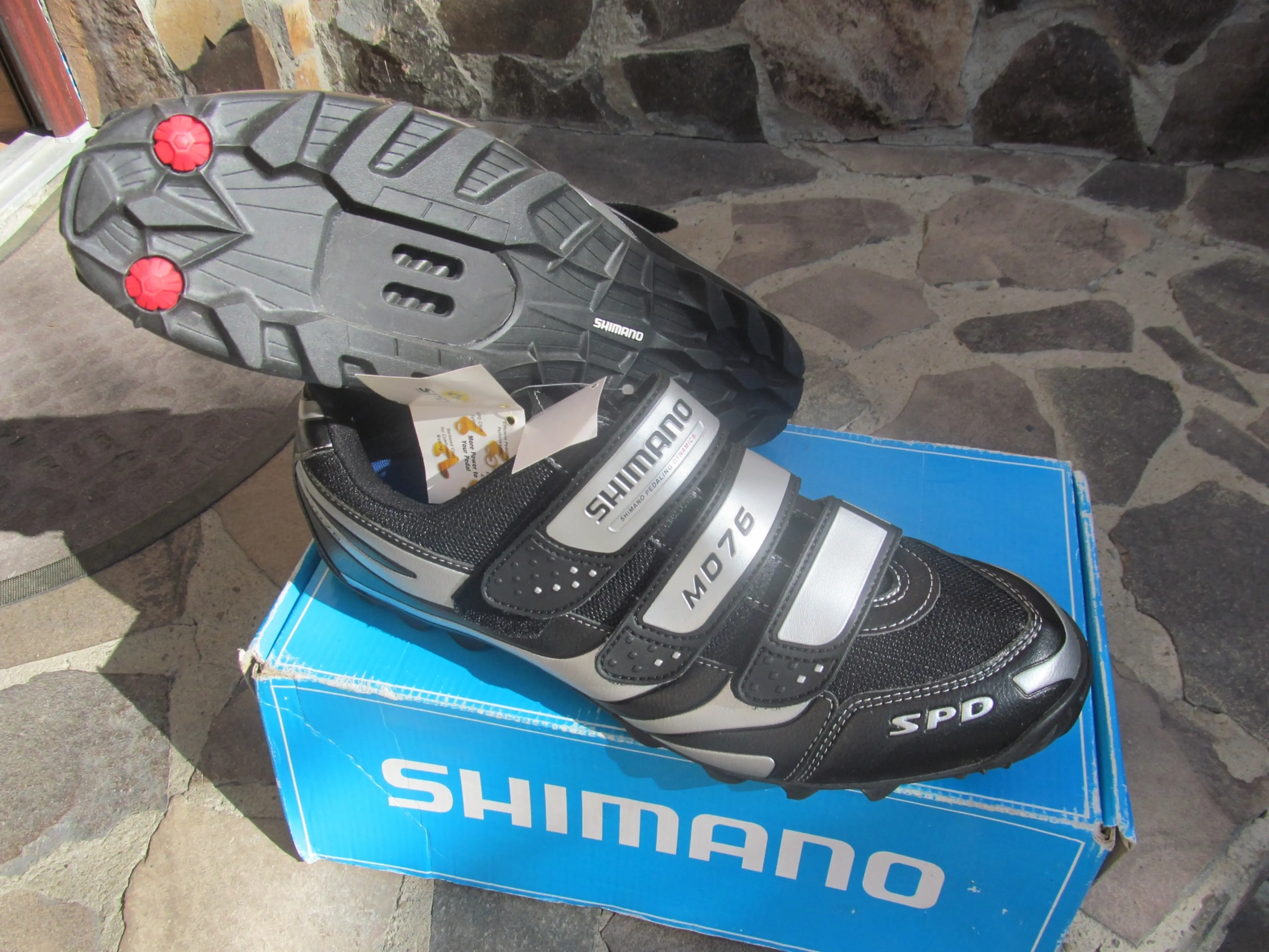 1. Pantofi Shimano SH-M076 nr 50, 31.8 cm