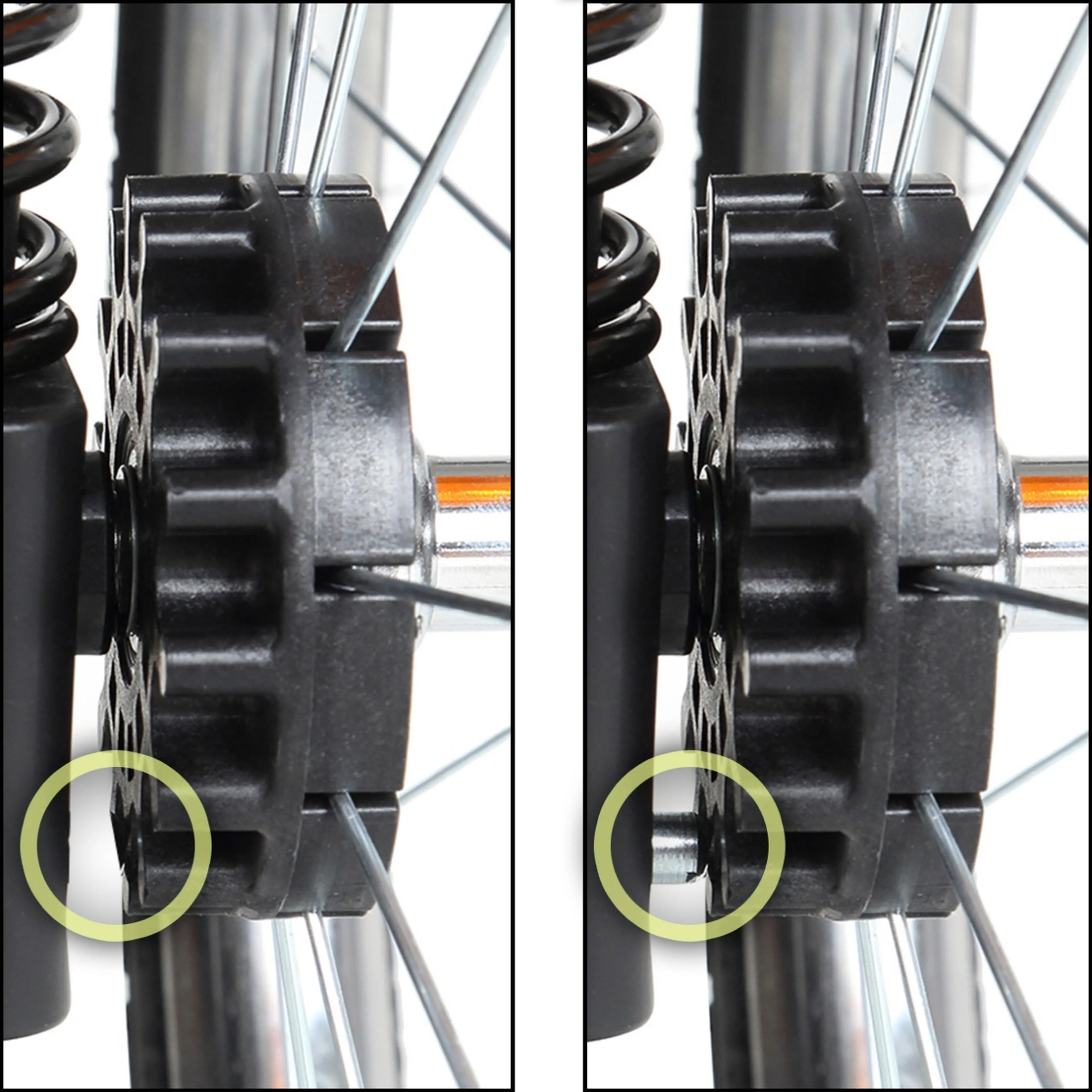 Image Remorca de bicicleta pentru transportat 1-2 copii Samax Premium, verde