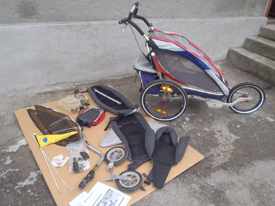 Disgust age Baron remorca bicicleta copii Chariot CX 1 - Biciclete second hand - Bazar  DirtBike.ro