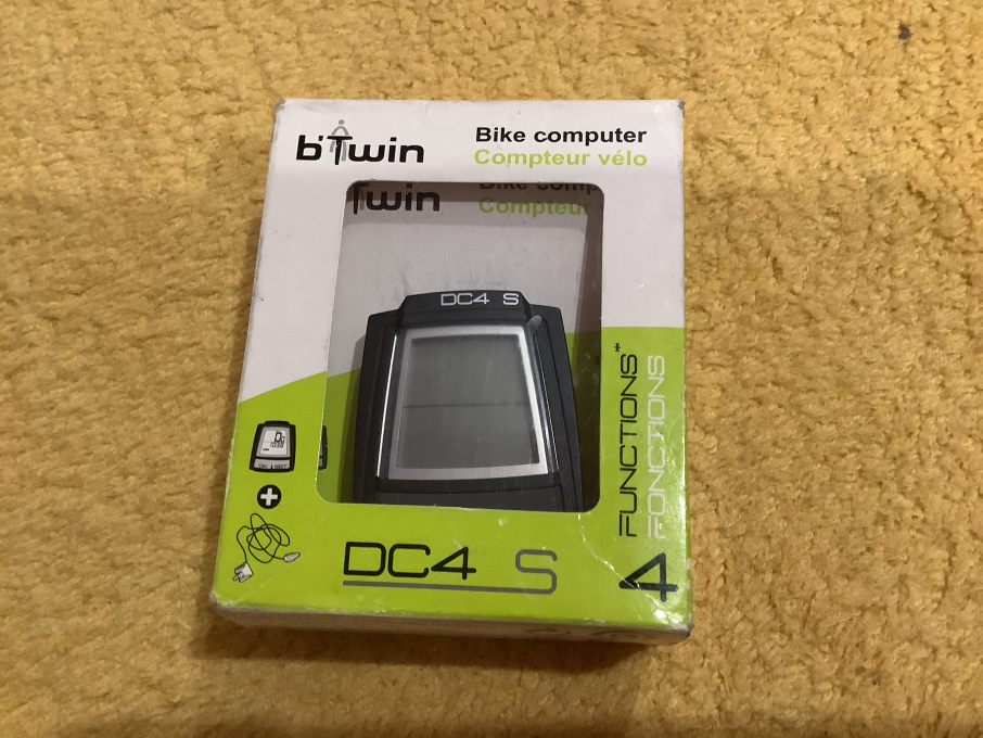 kilometraj ciclocomputer DC4 S BTWIN Accesorii Kilometraje