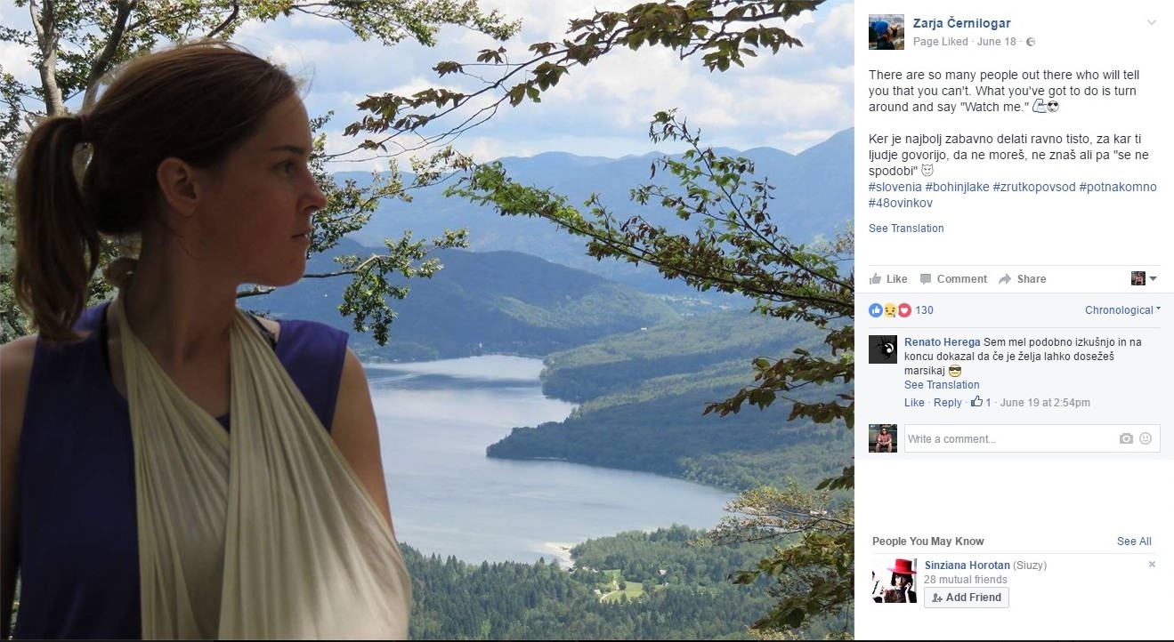 Prea devreme... Zarja Černilogar