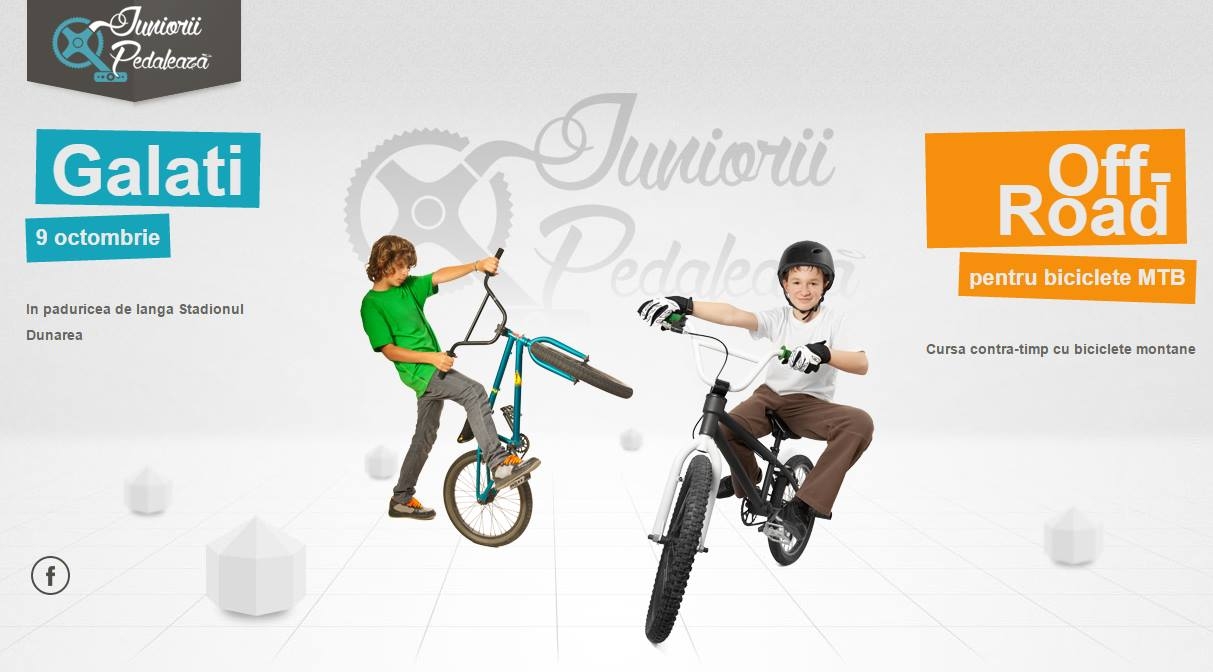 Juniorii pedalează