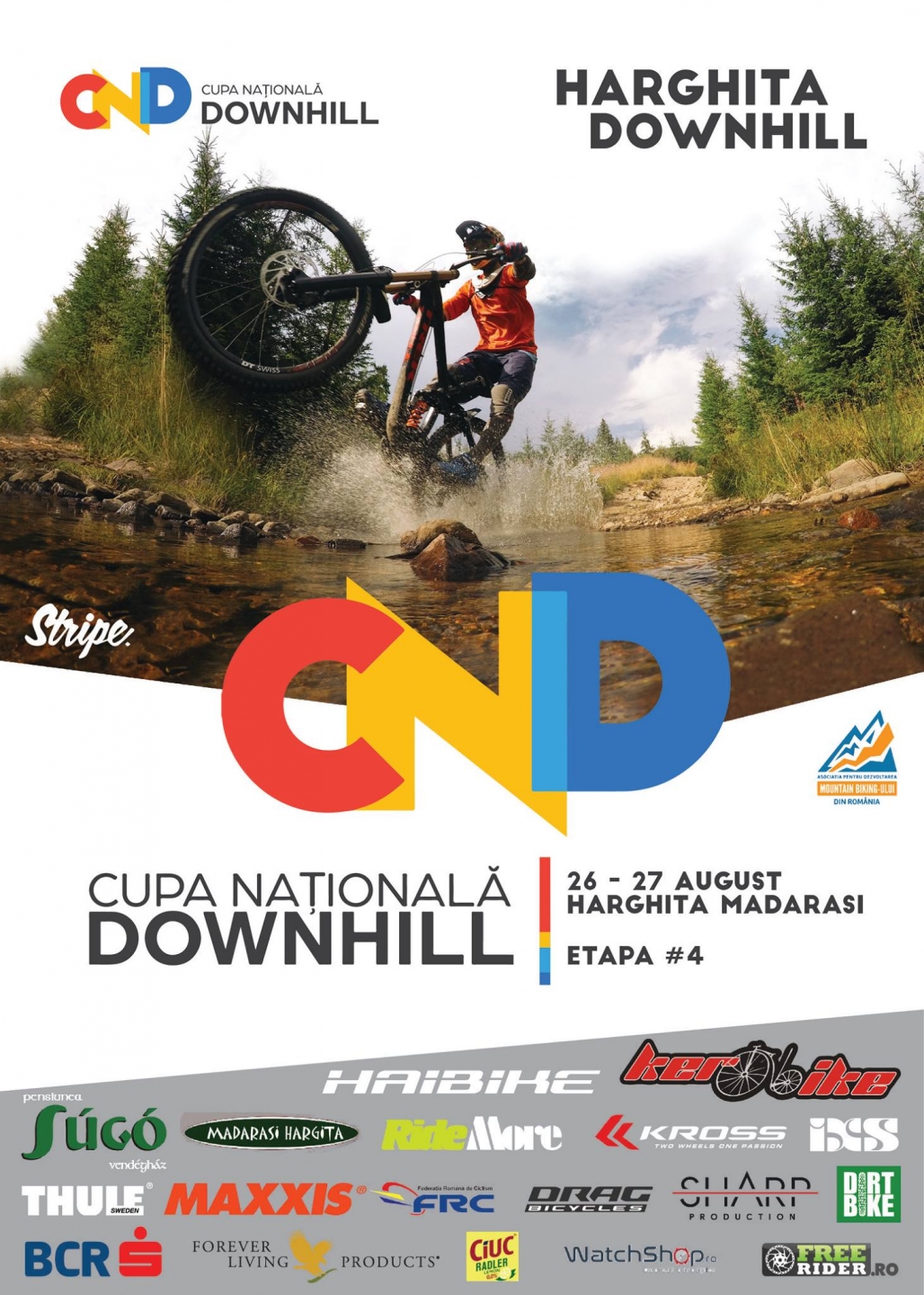 CND #4 Harghita Downhill: călătorie spre centrul Ardealului