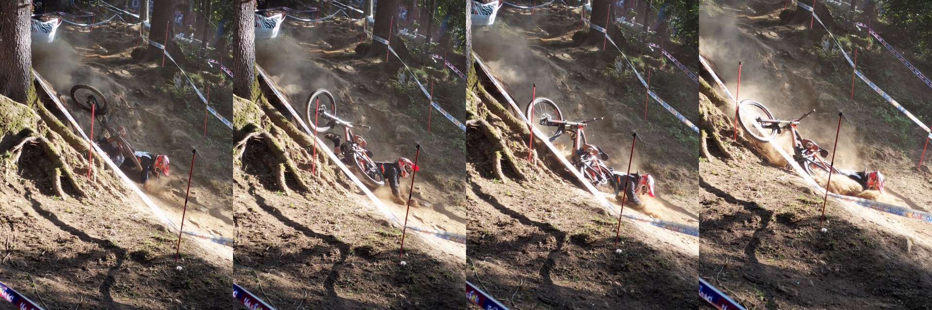 Crash-ul lui Cipri Mureșan de la Val di Sole din 2016