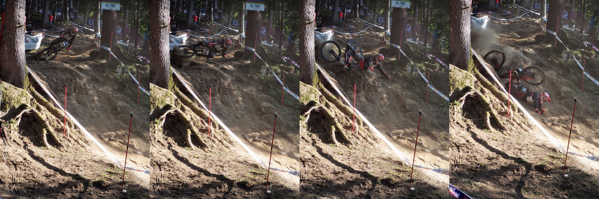 Crash-ul lui Cipri Mureșan de la Val di Sole din 2016