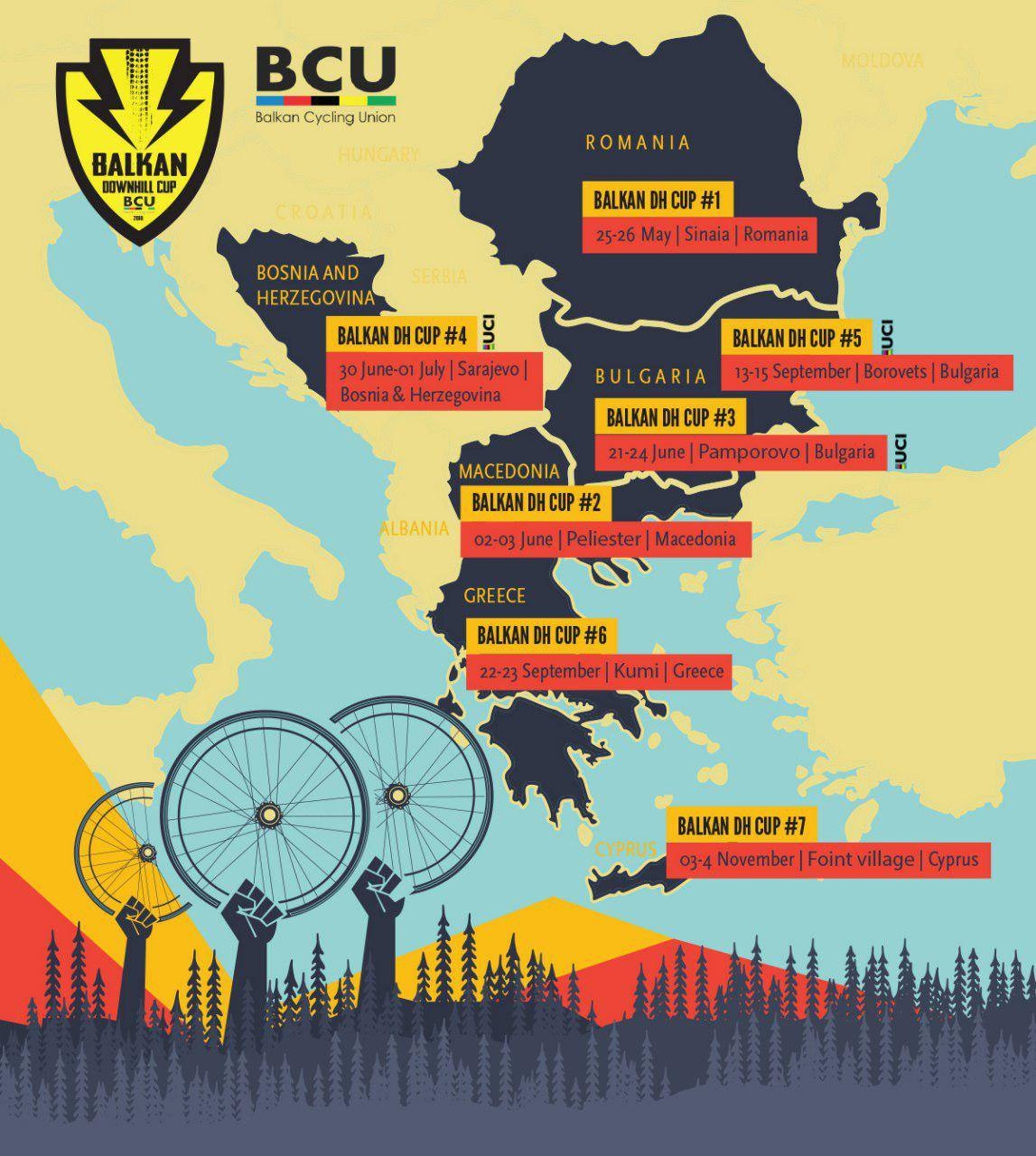 Campionatul Național de Downhill 2018: un joint-venture surprinzător cu valențe balcanice
