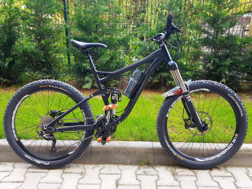 Radon Swoop 175 6.0 Stealth Black (Size M - 18")